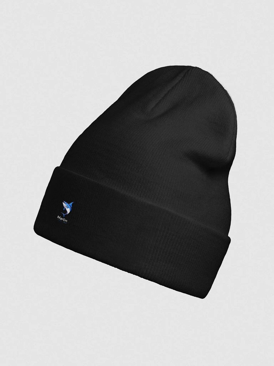 Leaping Blue Marlin Knit Beanie product image (2)