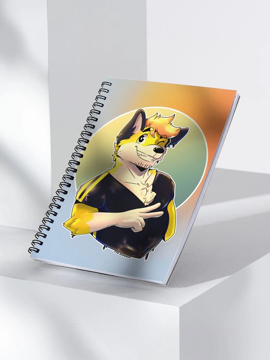 SynthPopWrex - Spiral Notebook product image (3)
