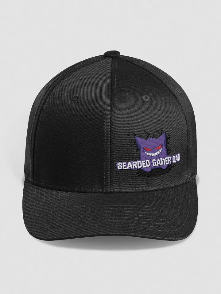 Bearded Gamer Dad Fitted Cap product image (2)