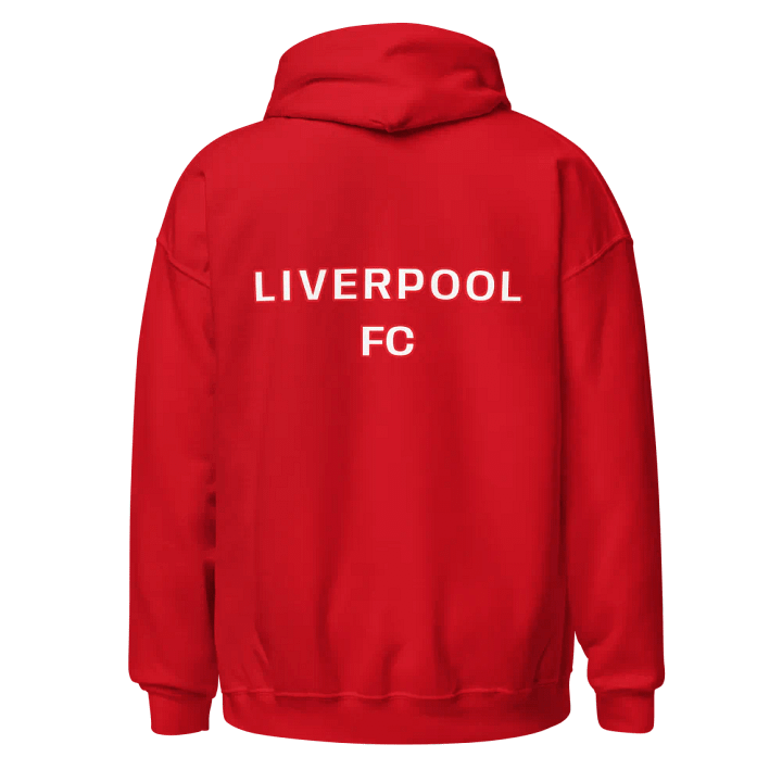 LIVERPOOL FC - TEA UNISEX HOODIE (RED) product image (1)