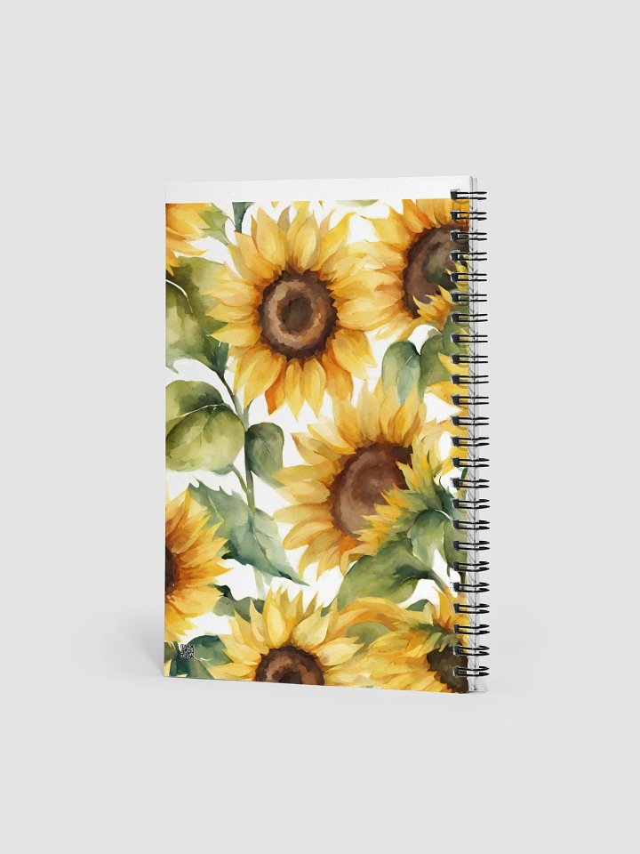 Sunflower Serenade Spiral Notebook product image (2)