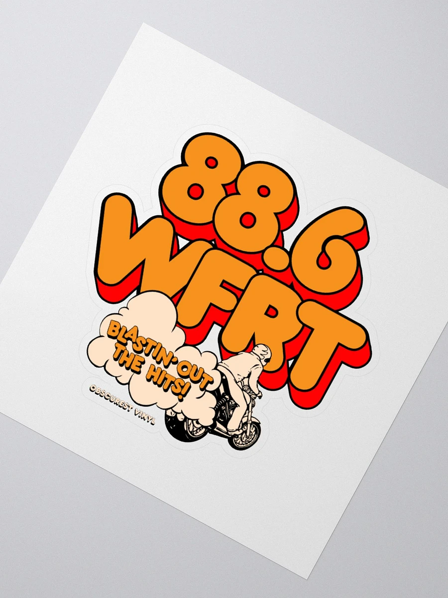 88.6 WFRT Sticker product image (6)