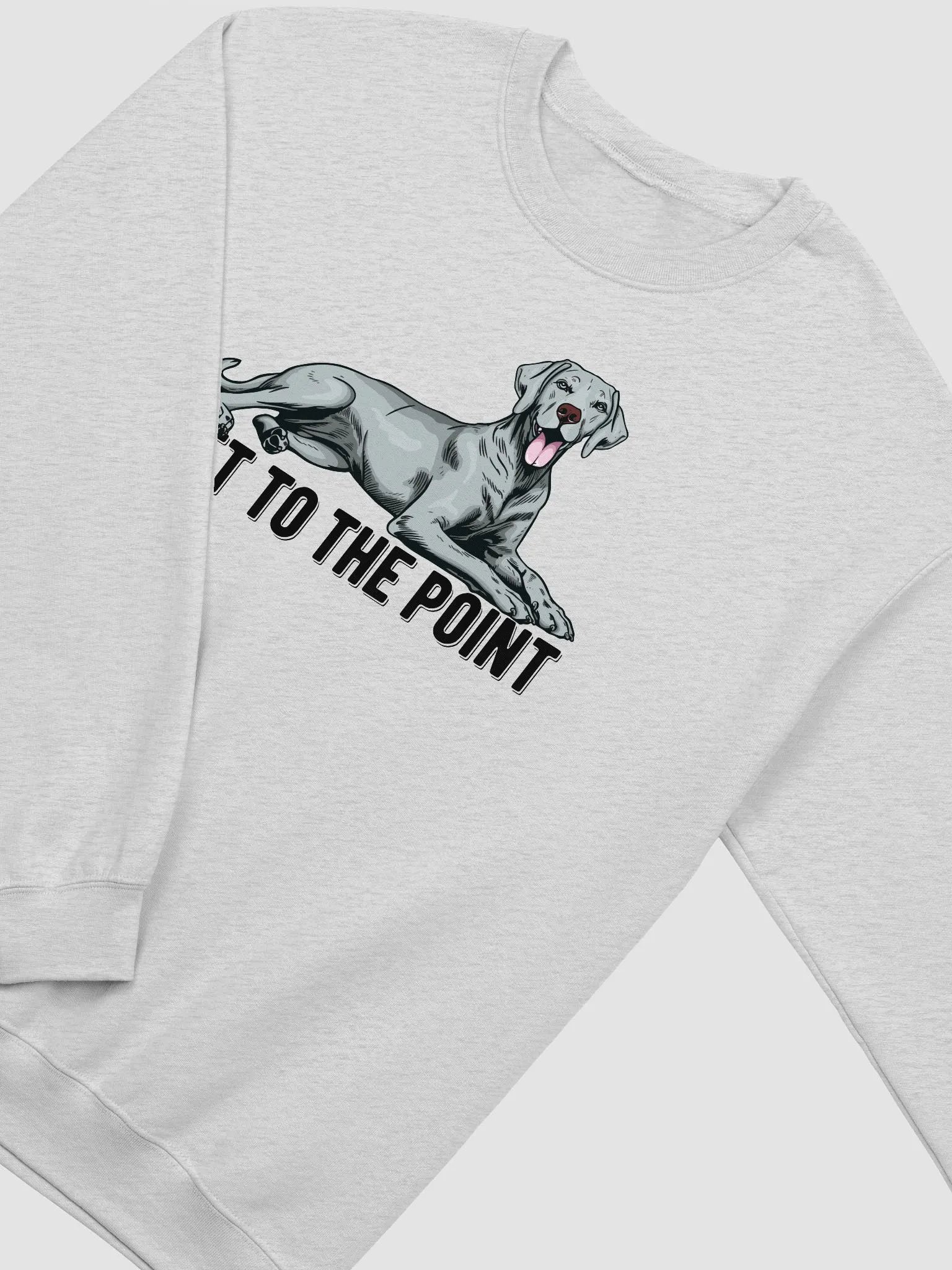 Get to the Point Sweatshirt of a Weimaraner | Funny Shirt for Sporting Dog Paw-rents product image (26)