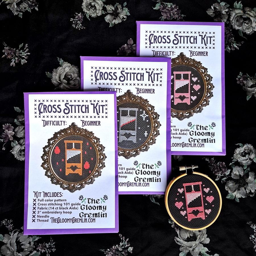 Guillotine - Cross Stitch Kit product image (2)