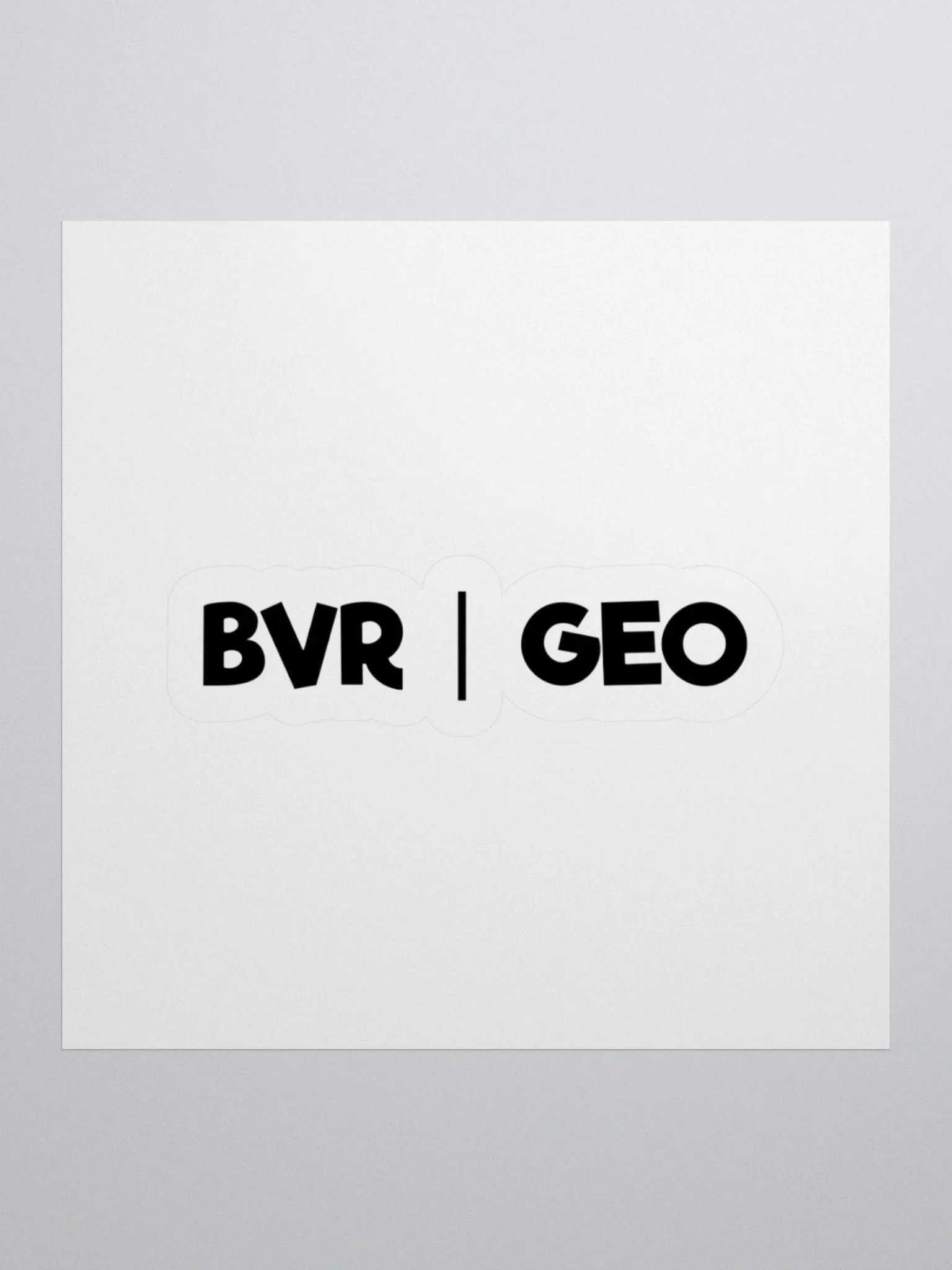BVR | GEO Sticker product image (1)