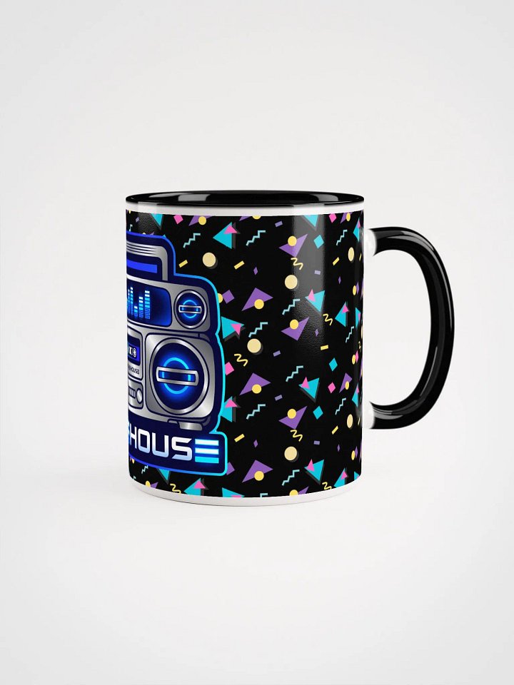 Two-Tone Coffee Mug - Boombox with inside color product image (1)