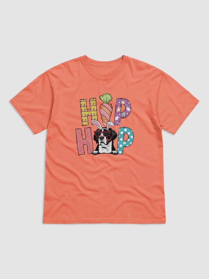 Hip Hop Easter Bernese Mountain Dog T-Shirt | Cute Easter Day Berner Wearing Bunny Ears and Sunglasses T-Shirt product image (24)