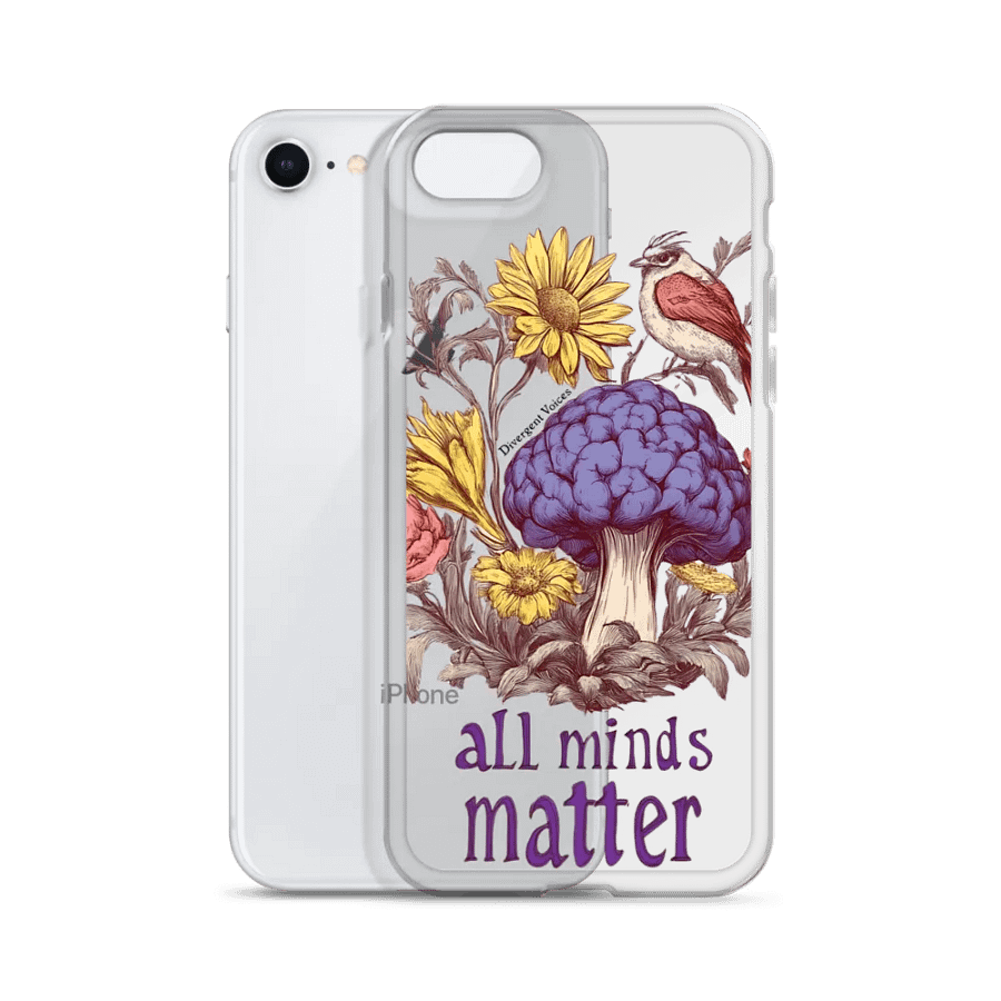All Minds Matter Mushroom Phone Case product image (2)