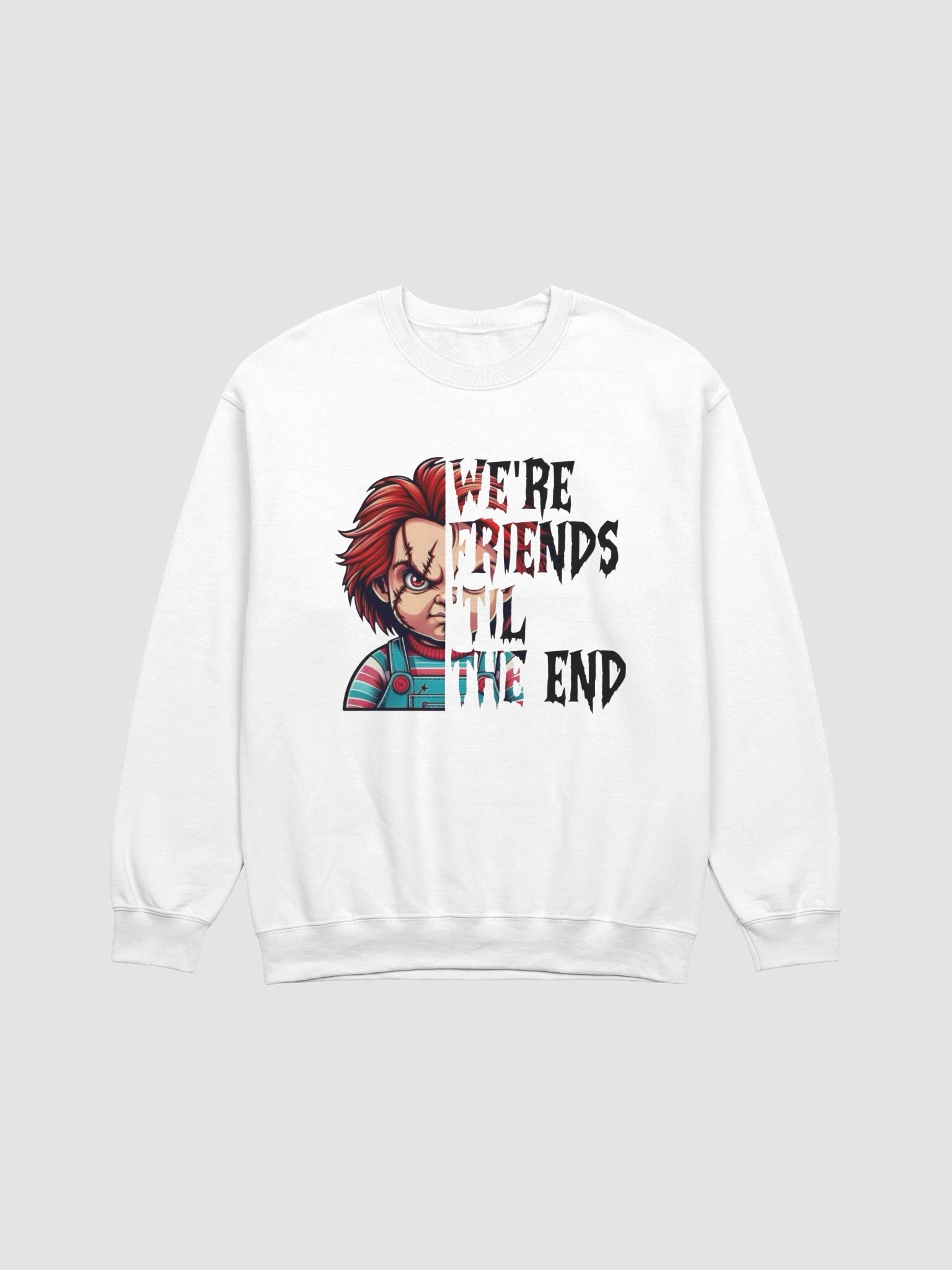 Stitched Doll Unisex Crewneck Sweatshirt product image (1)