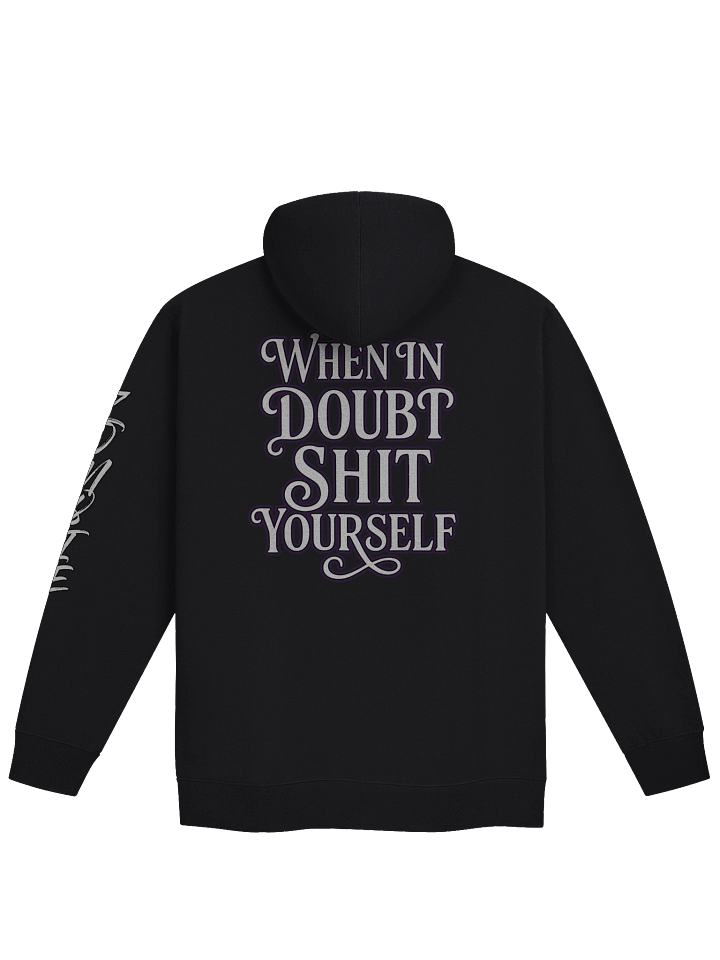 Stylish Zombie Fleece Zip-Up Hoodie product image (2)