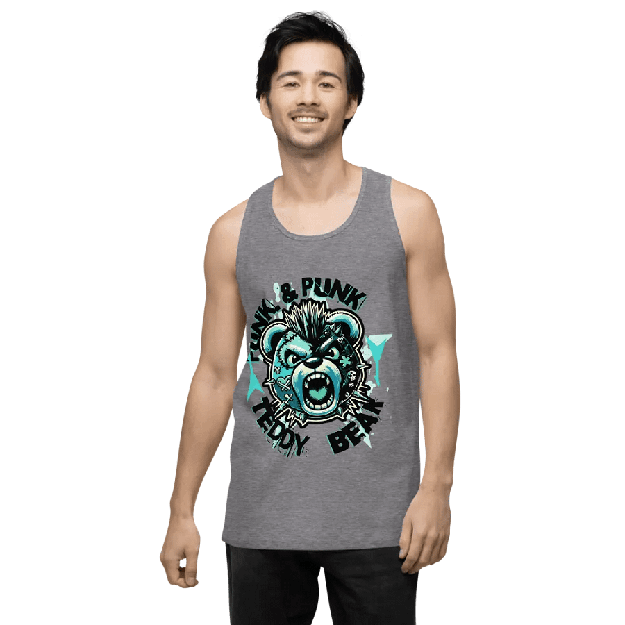 Bad Teddy | Cotton Heritage Men's Premium Tank Top product image (1)