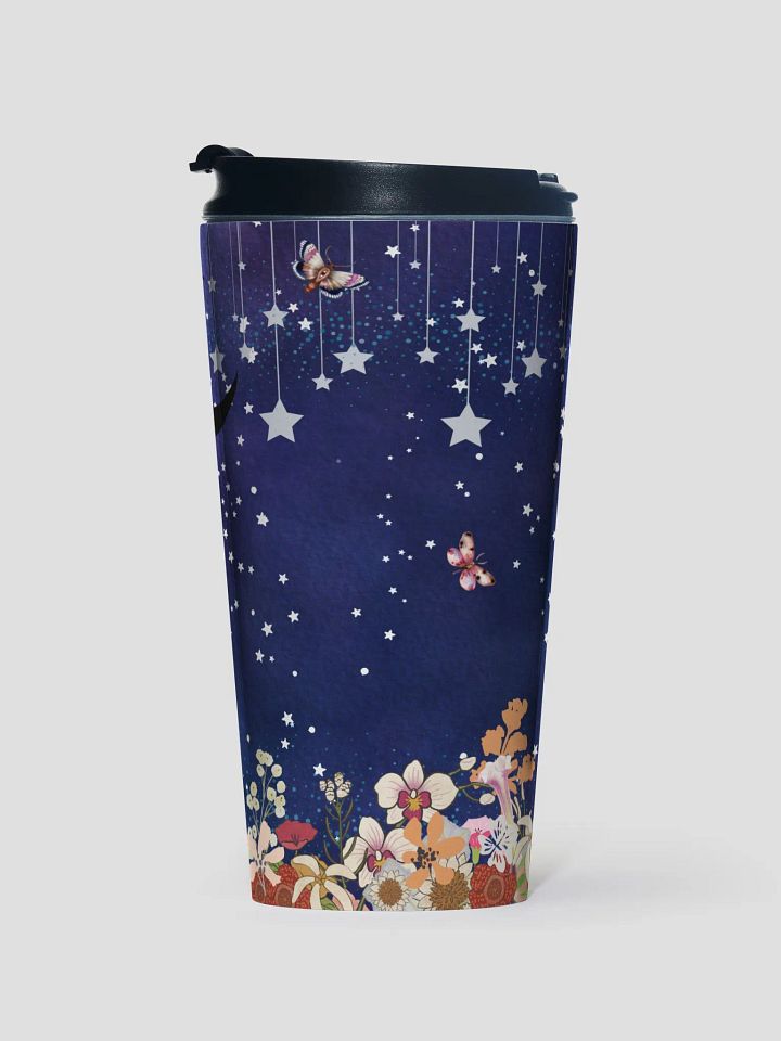 Moon Flowers Travel Mug product image (1)