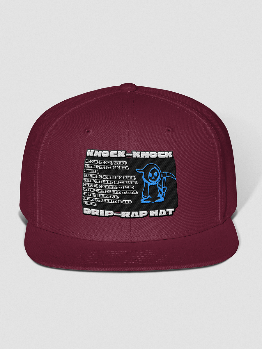 Grim Reaper Drip-Rap Snapback product image (3)