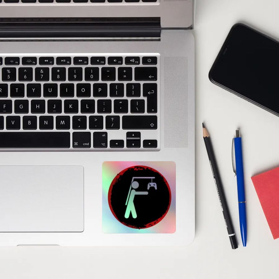 Gamer's Struggle Holographic Sticker Pack product image (12)