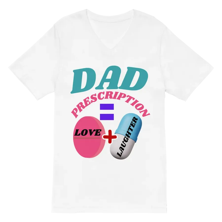 Love & Laughter Prescription V-Neck Tee product image (6)