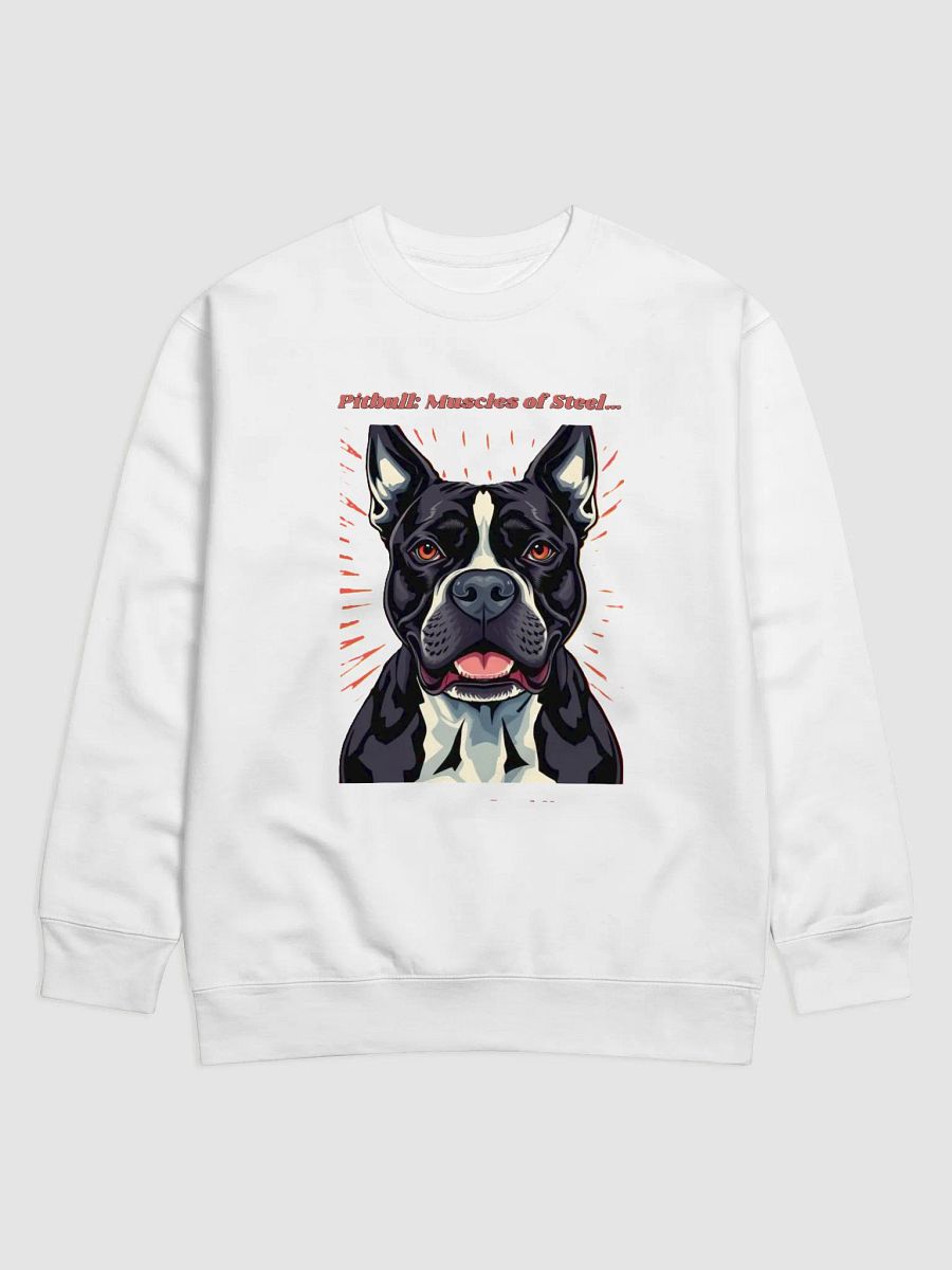 Pitbull Portrait Sweatshirt product image (1)