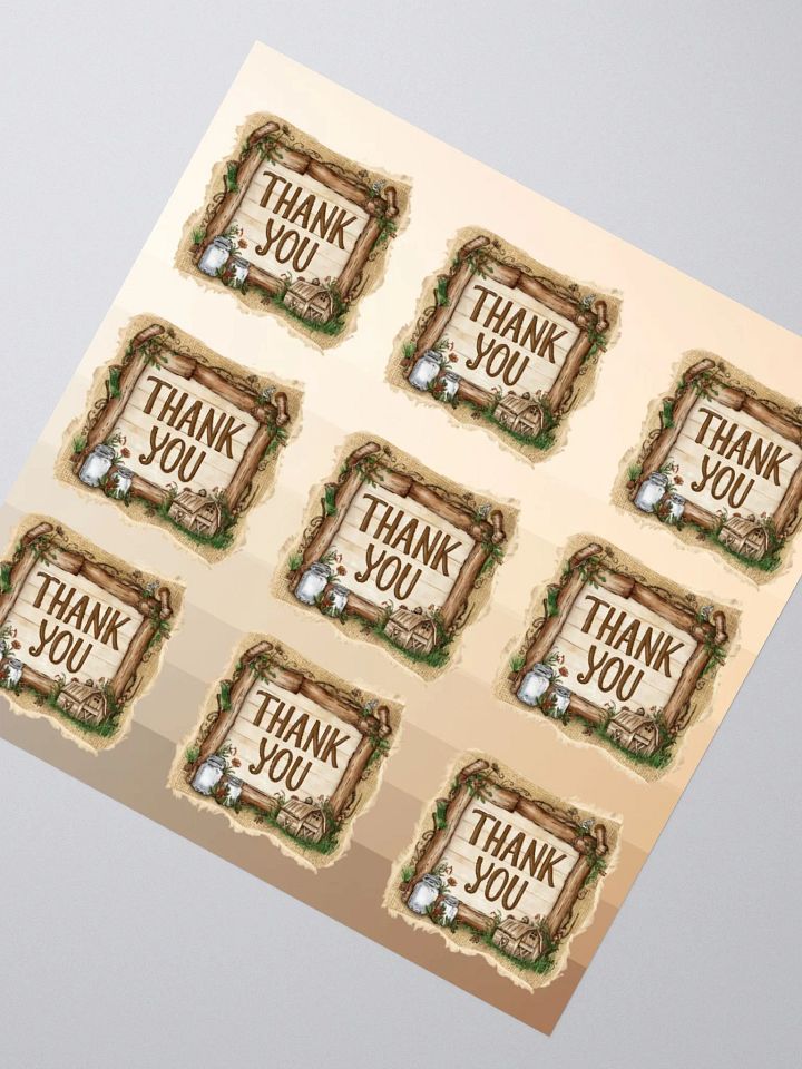 Vintage Thank You Decorative Plaques product image (4)