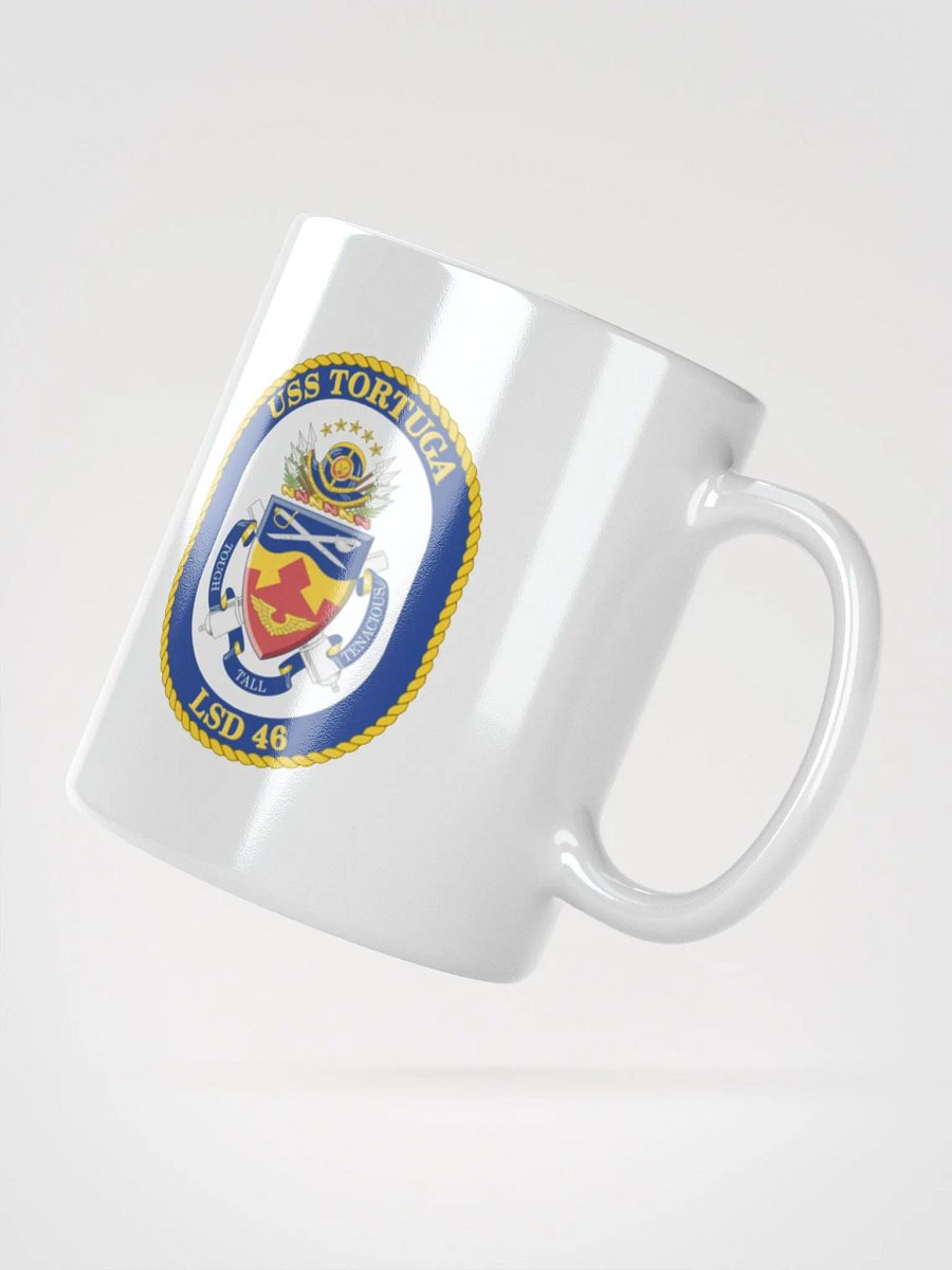USS Tortuga LSD 46 White Coffee Cup product image (2)