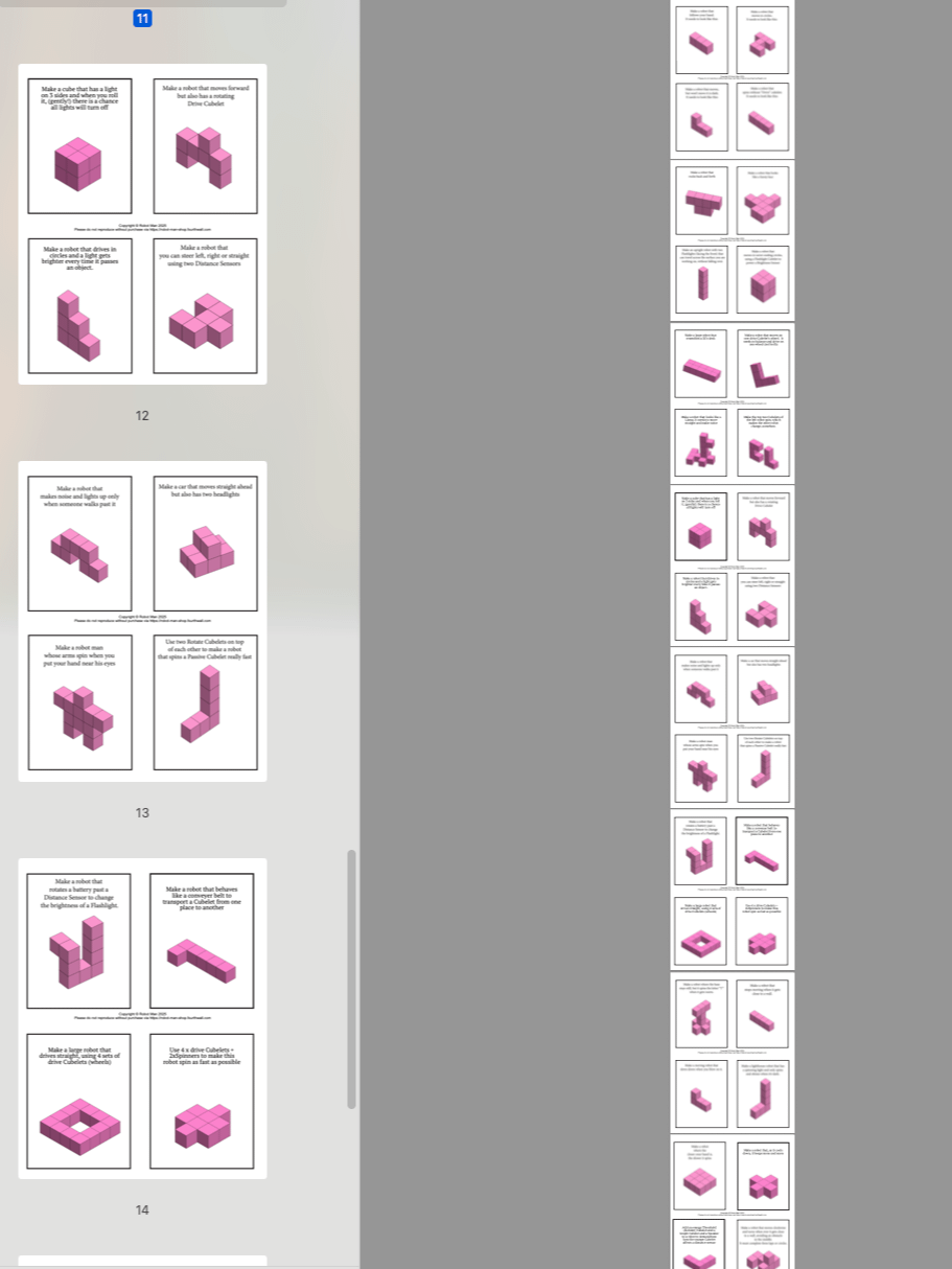 64 Cubelet puzzle cards! product image (4)