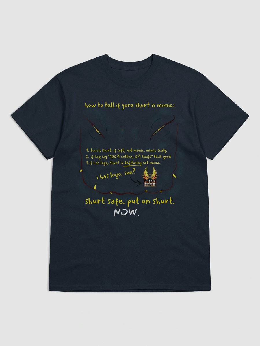 Mimic Shirt - Yellow Text product image (5)