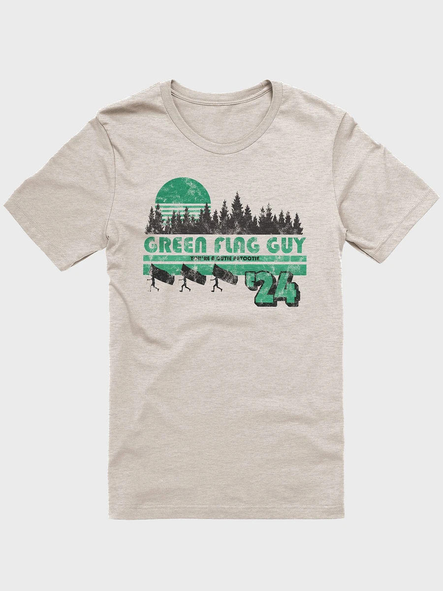 Green Flag Guy Retro Distressed Tee product image (1)