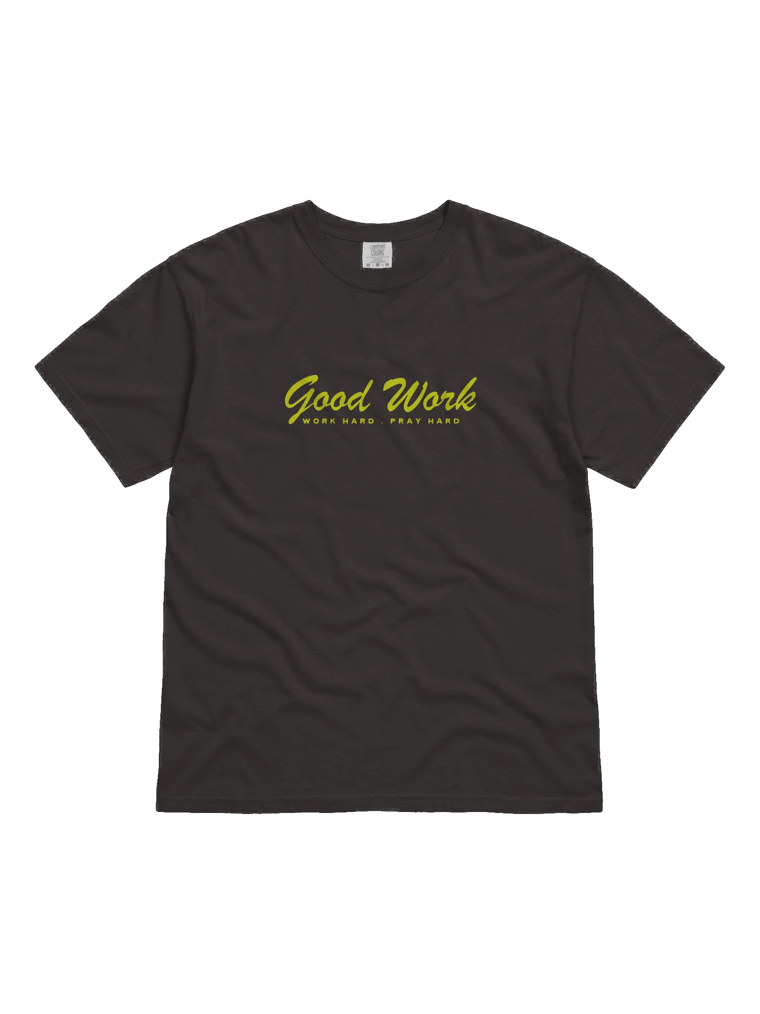 Work Hard Pray Hard (Yellow Text) product image (3)