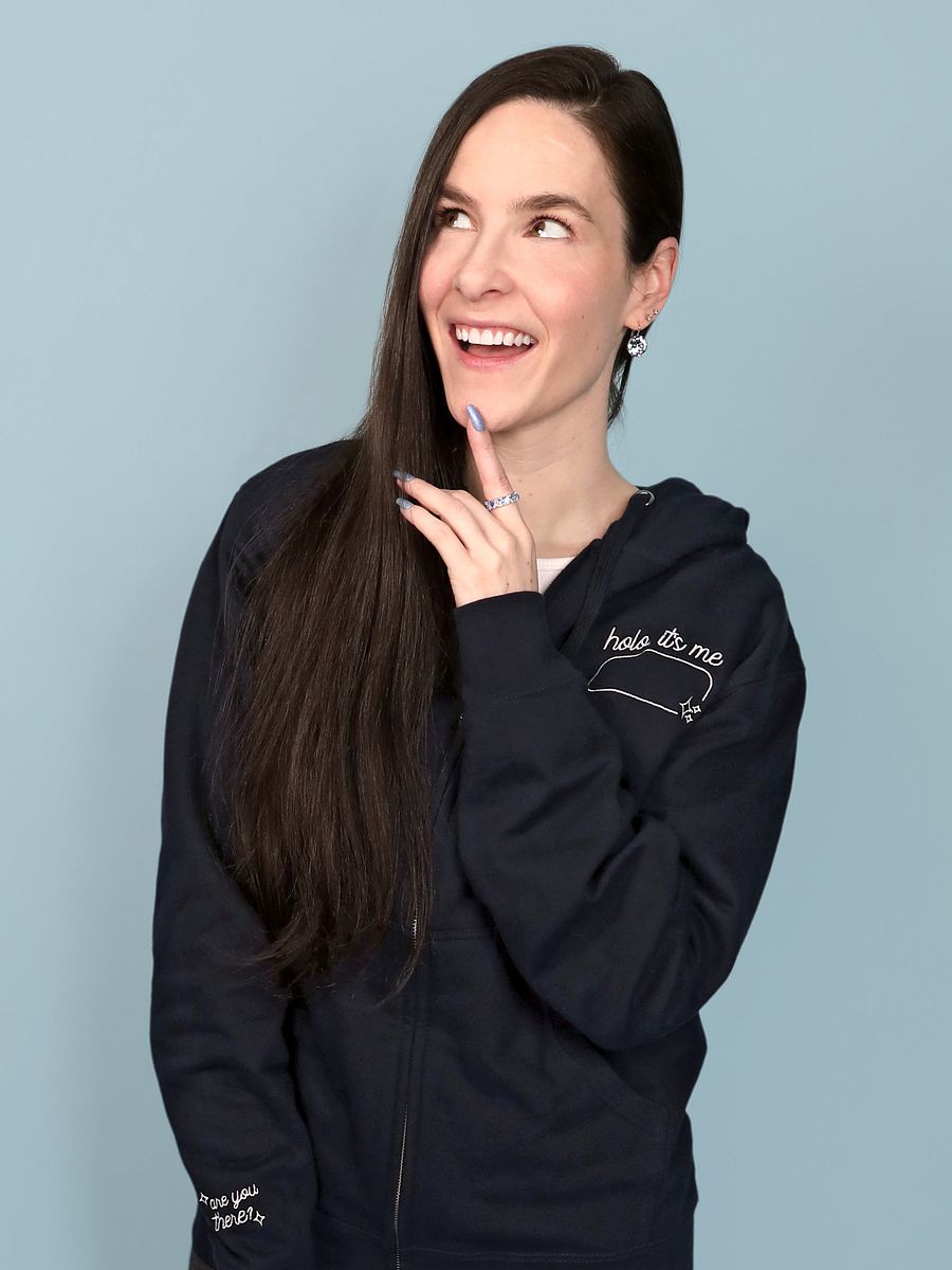 holo it's me Zip-Up Hoodie product image (1)