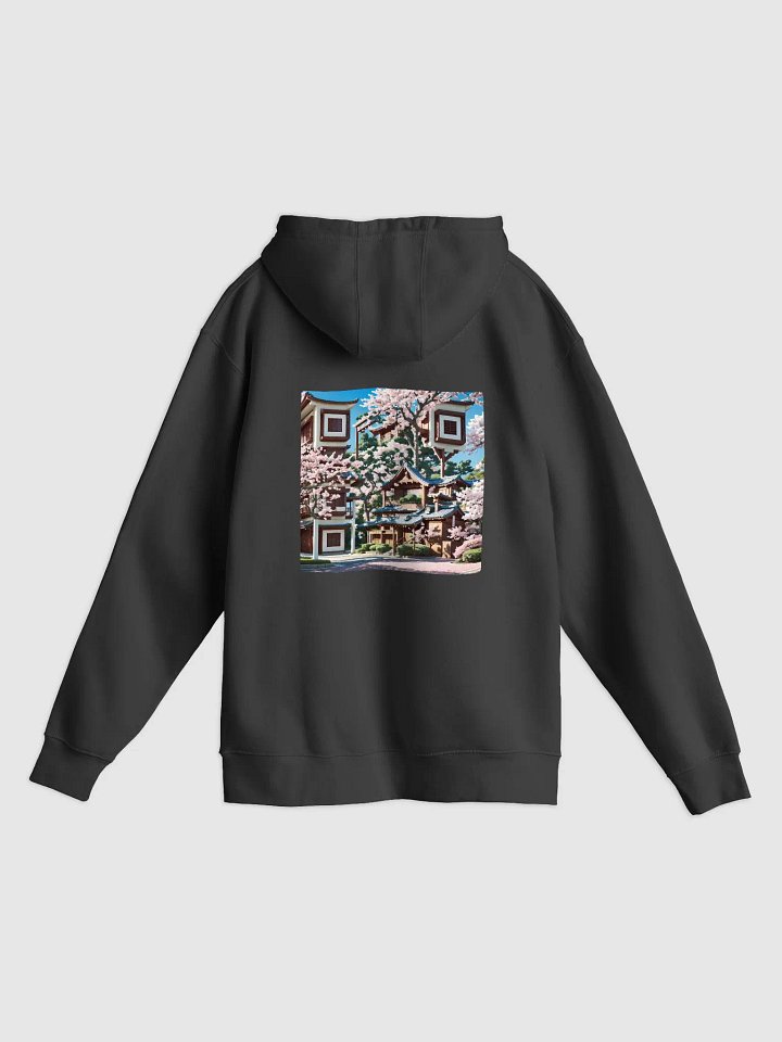 Sakura QR kode Hoodie product image (2)