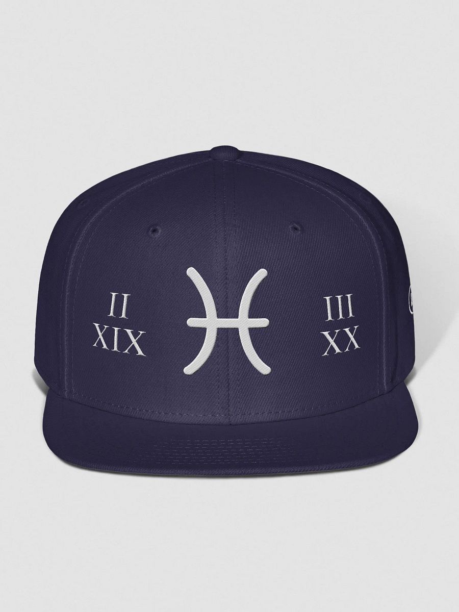 Pisces Zodiac Sign "Depth" Beyond the Surface Snapback Cap product image (1)