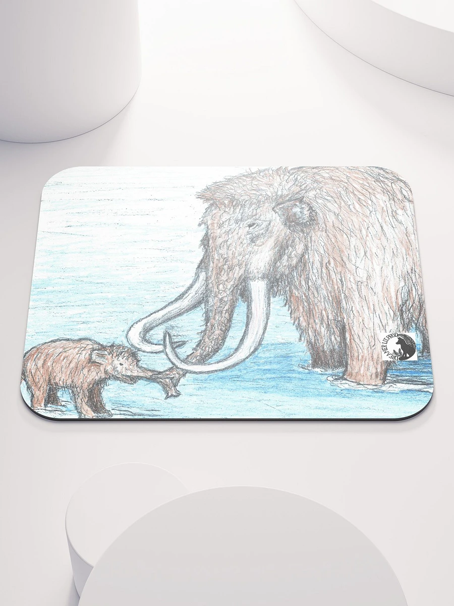 Mammoth Mama and Baby Mouse Pad product image (1)