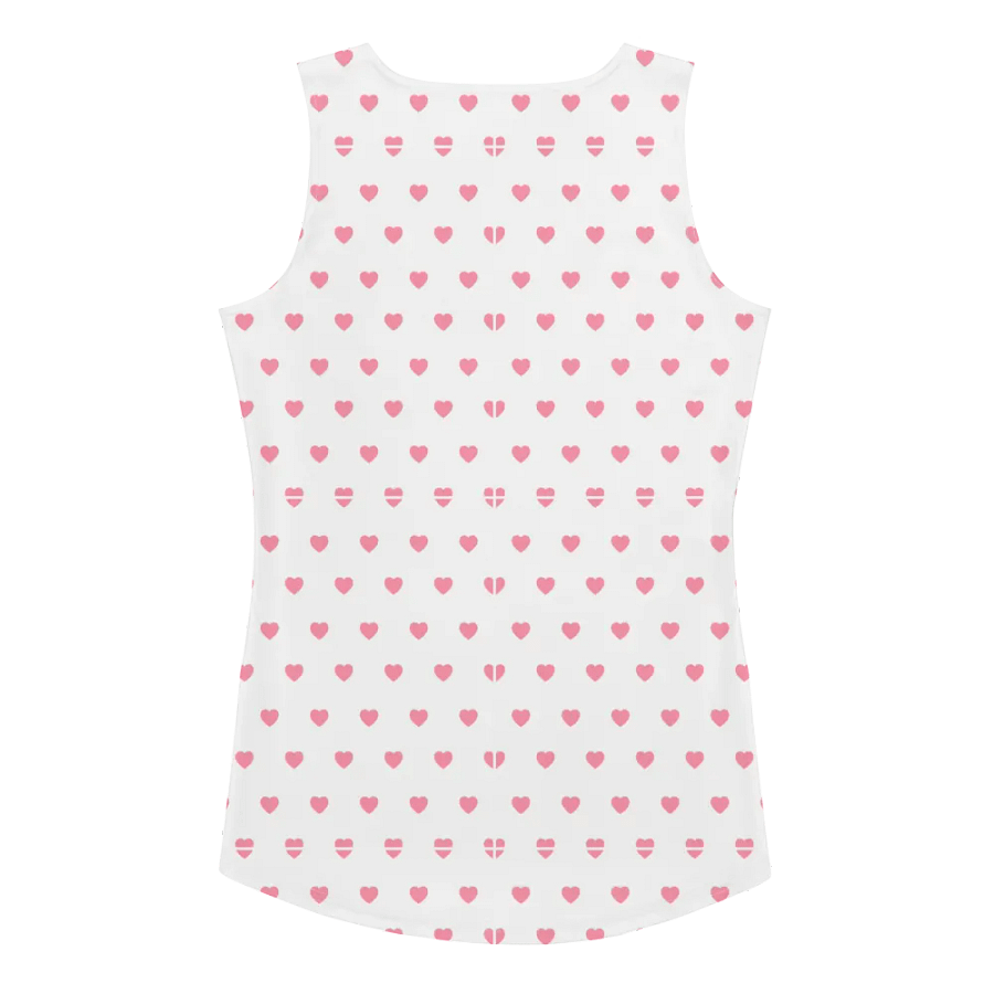 Pastel Heart Seamless Pattern Women's Tank Top - V10 product image (2)