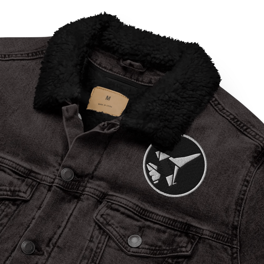 Sherpa Denim Jacket Channel Logo product image (7)