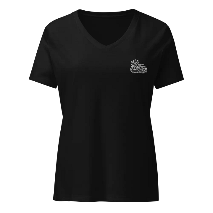 ELFSAR Bella+Canvas Embroidered Women's Relaxed V-Neck T-Shirt product image (4)