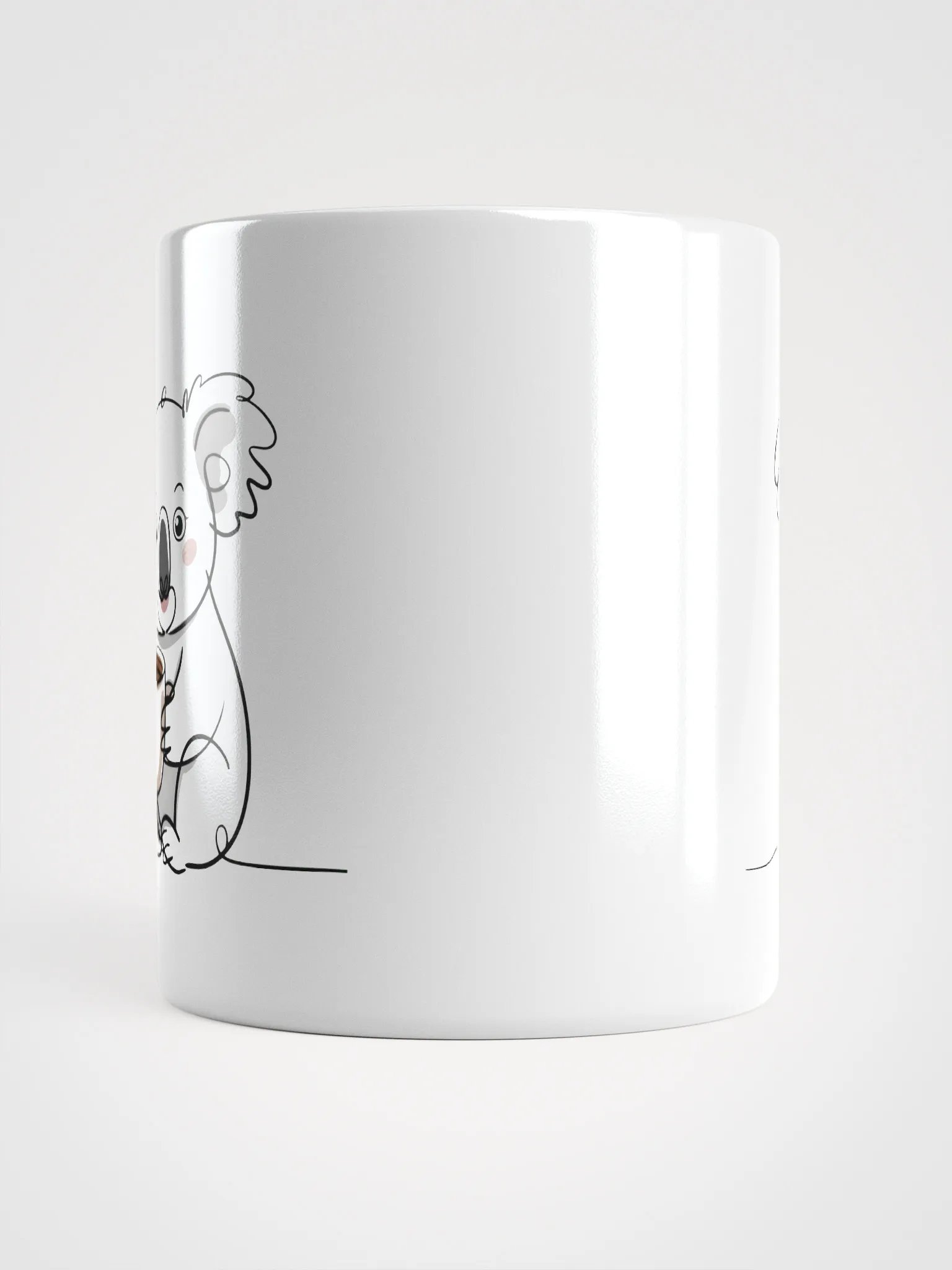 Koala Holding Coffee Mug | Cute Animal Mug product image (5)