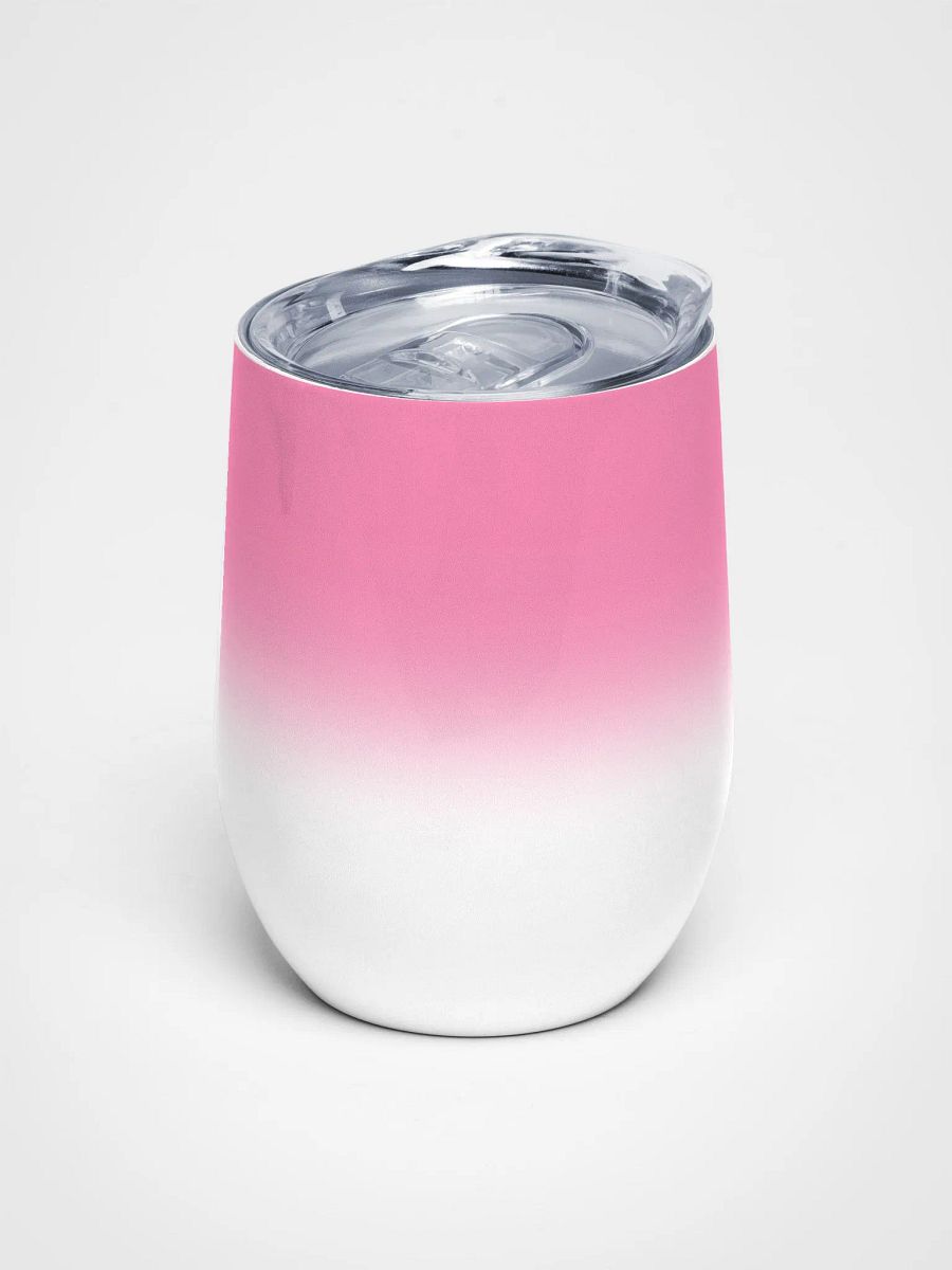 Wine tumbler - Pink gradient product image (1)