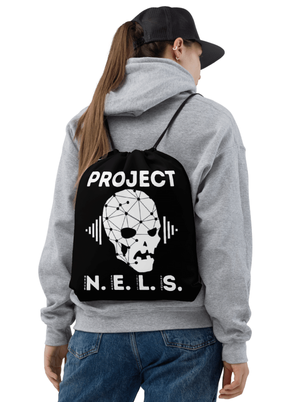 Project N.E.L.S. Drawstring Bag (Black) product image (2)