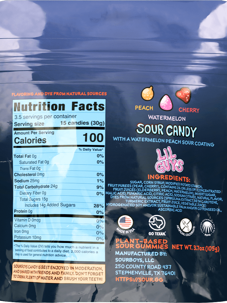 Alpha Wolf- Watermelon Peach LilGuys product image (2)