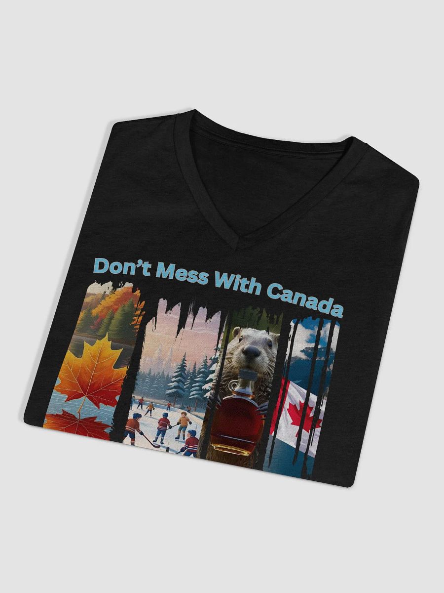 Canadian Vibes V-Neck Tee product image (15)