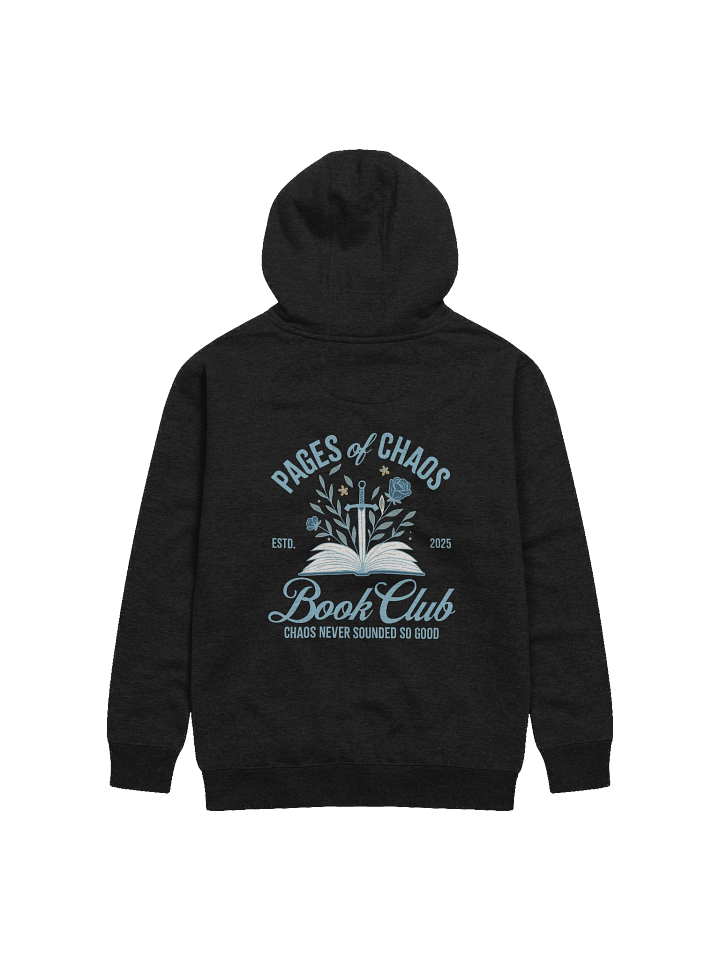 Pages of Chaos Book Club Hoodie (Dark) product image (7)