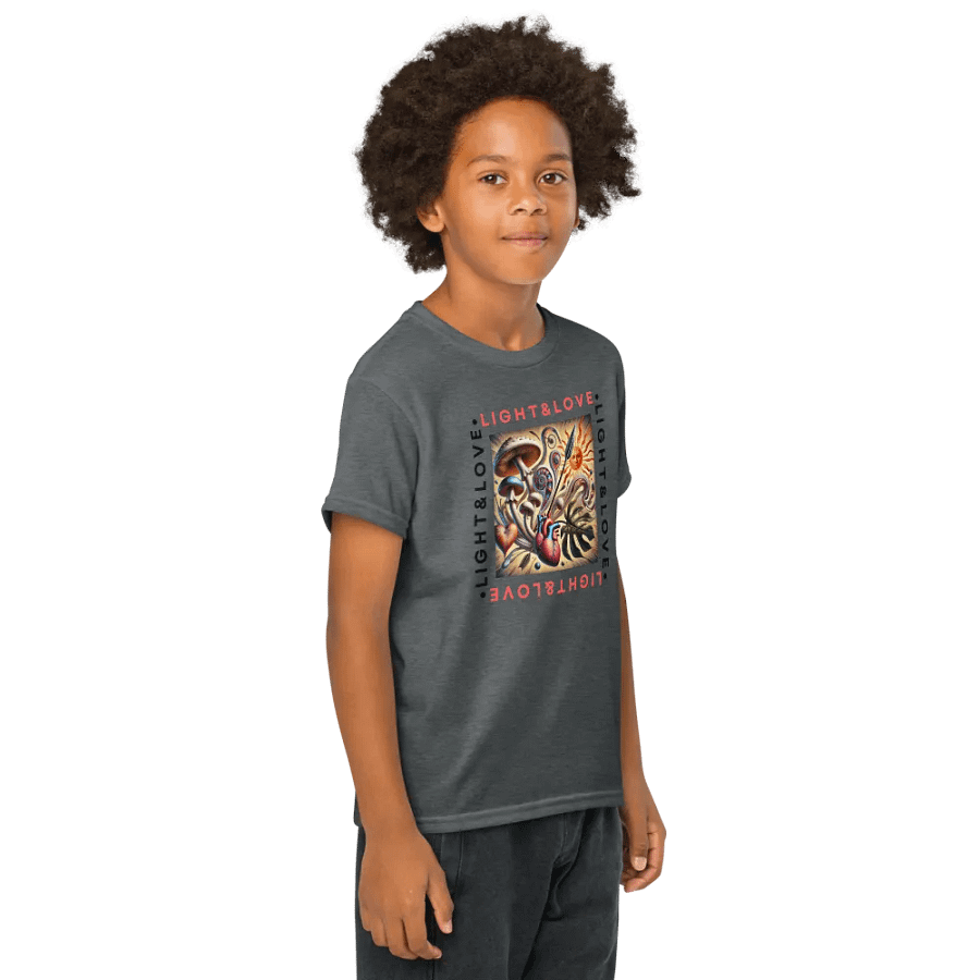 [Kids] Light & Love Tee: Stay Calm and Salvador Dalí On product image (4)