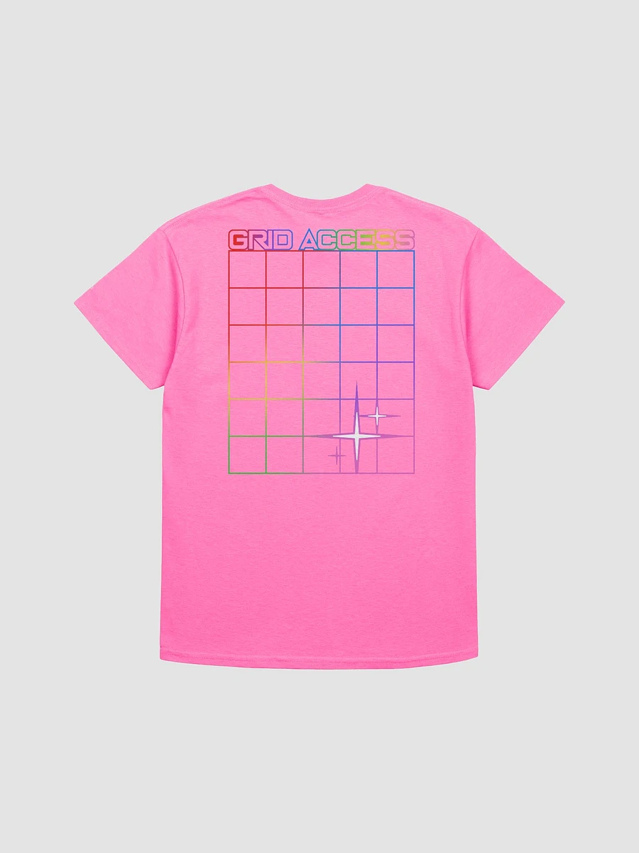 Pink Grid Access T-shirt product image (4)