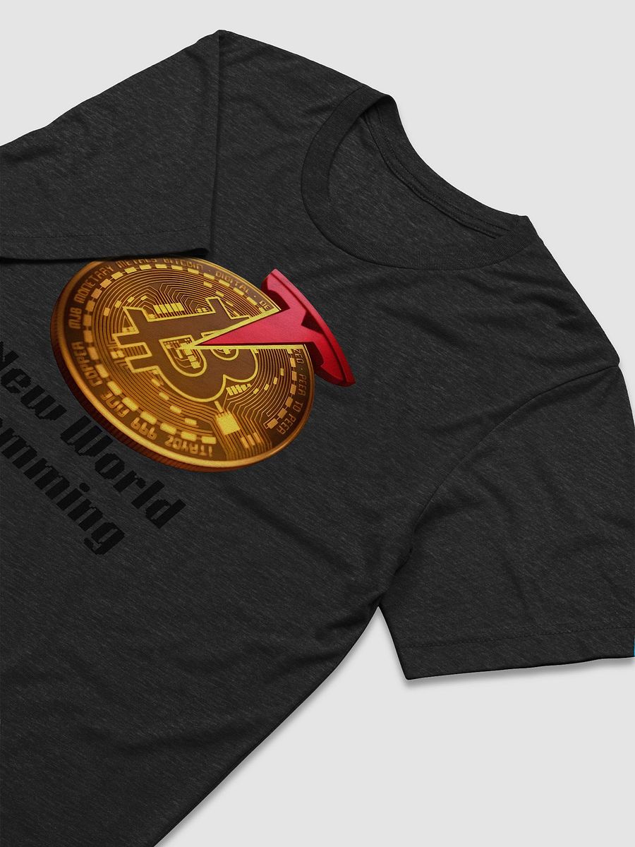 Man T-Shirt Bitcoin Triblend Short Sleeve T-Shirt product image (3)