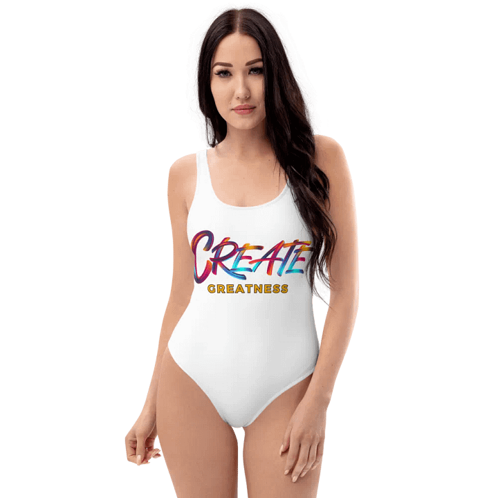 Create Greatness Back All-Over Swimsuit product image (1)