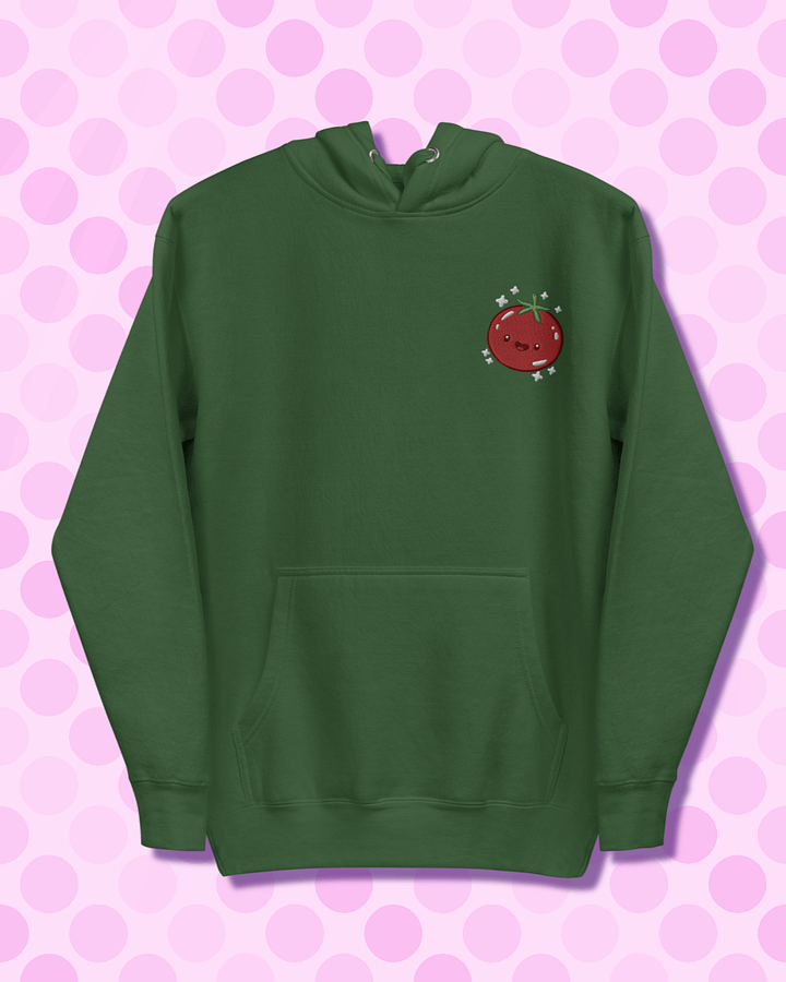 Smiling Tomato Cartoon Unisex Hoodie product image (1)