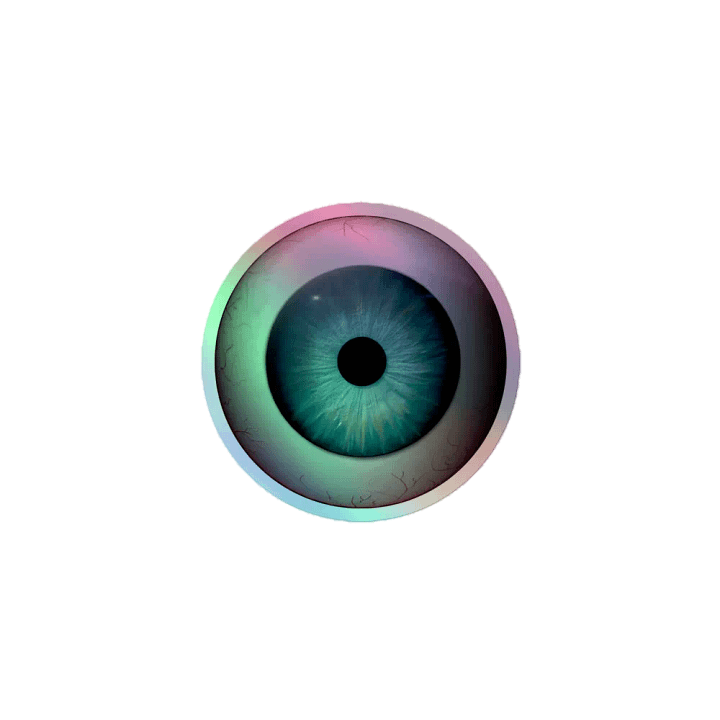 Always Watching Holostickers product image (1)