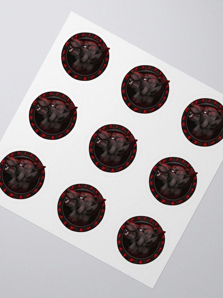Runic Wolf Stickers product image (5)