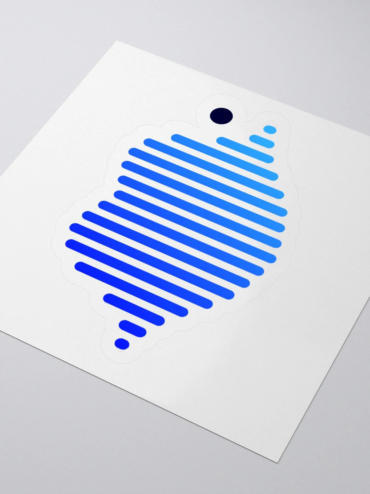 Under Covers Audio Blue Lips Sticker product image (14)