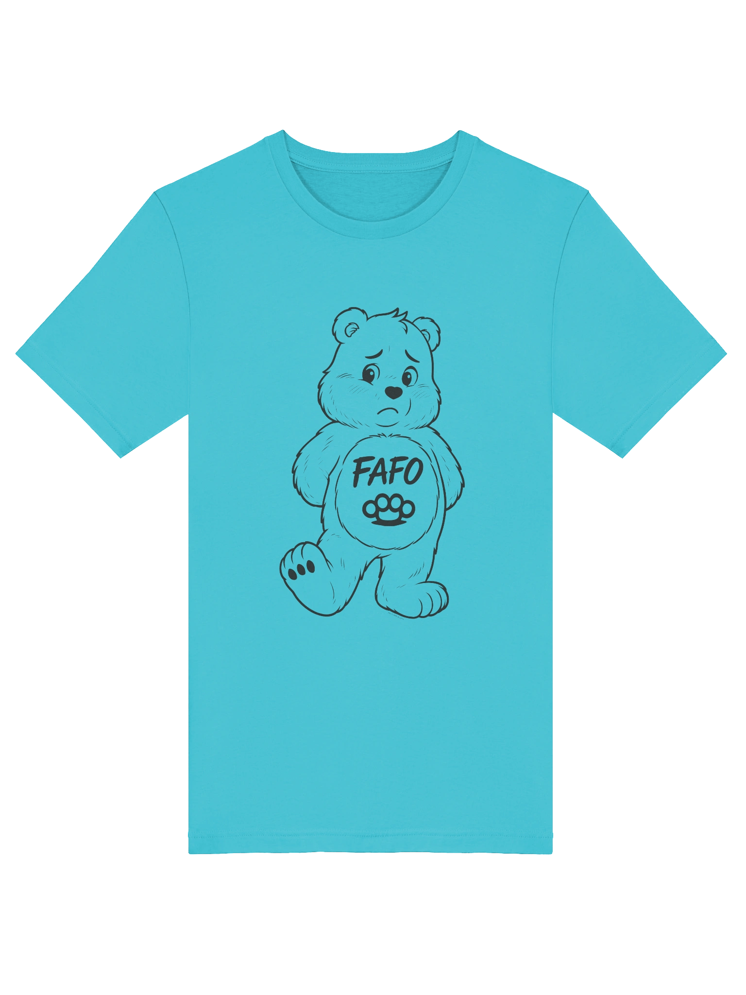 [BJ Designs] FAFO Bear Unisex Graphic Tee product image (5)