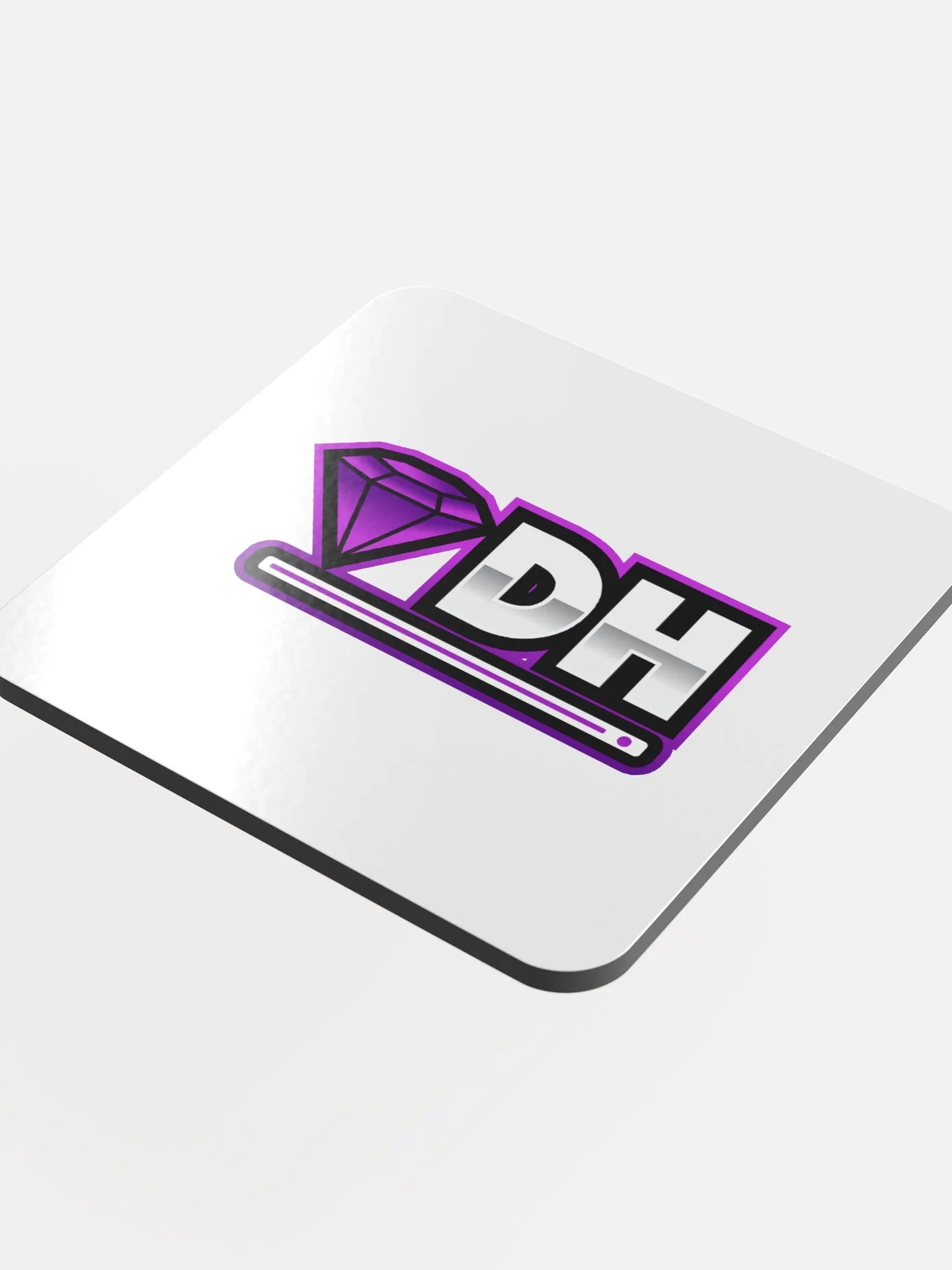 DiamondHost - Glossed Coaster product image (4)