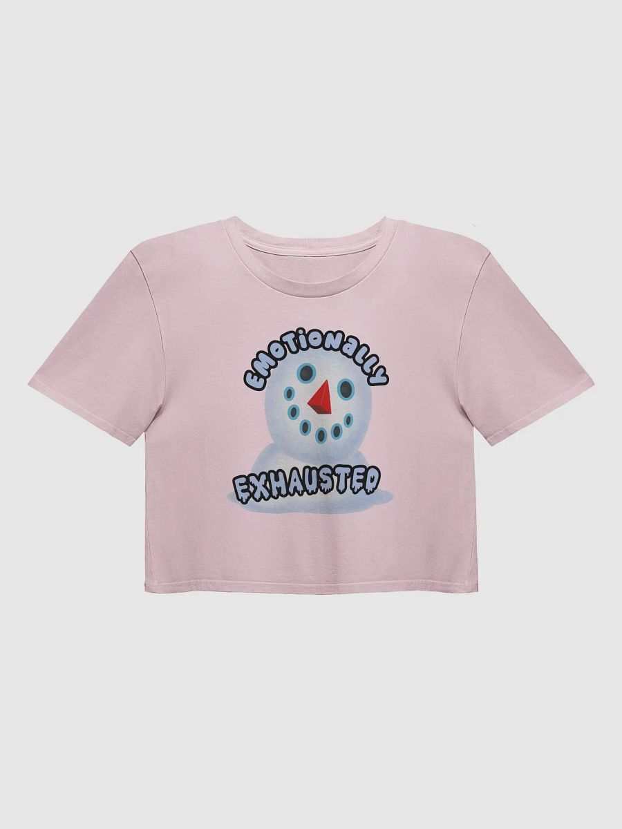Emotionally Exhausted Crop Top product image (1)